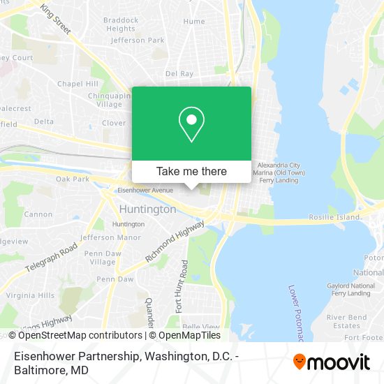 Mapa de Eisenhower Partnership