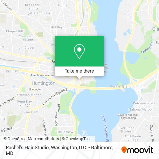 Rachel's Hair Studio map