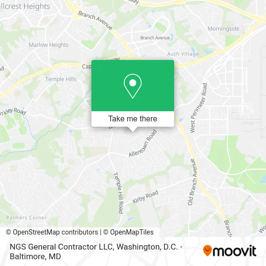 NGS General Contractor LLC map