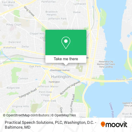 Practical Speech Solutions, PLC map