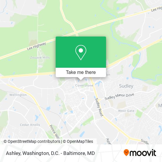 Mapa de Ashley