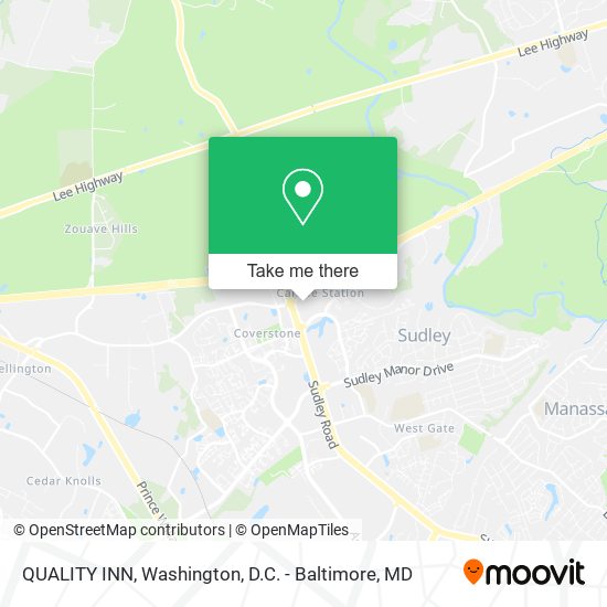 QUALITY INN map