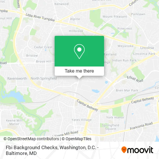 Fbi Background Checks map