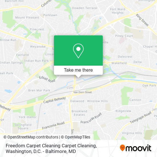 Mapa de Freedom Carpet Cleaning Carpet Cleaning