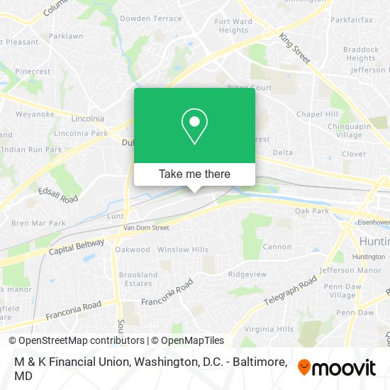 Mapa de M & K Financial Union