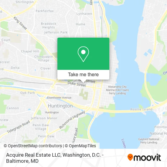 Acquire Real Estate LLC map