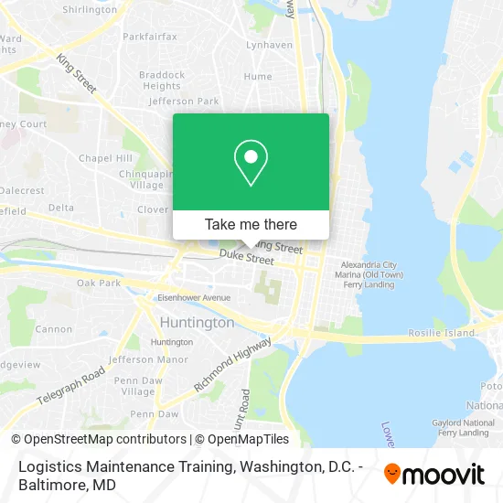 Logistics Maintenance Training map