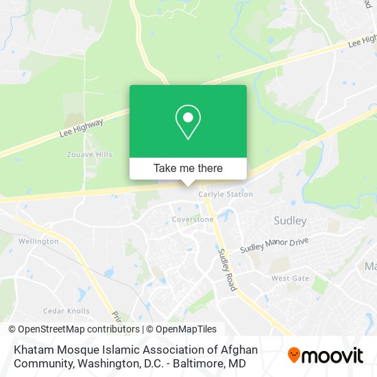 Mapa de Khatam Mosque Islamic Association of Afghan Community
