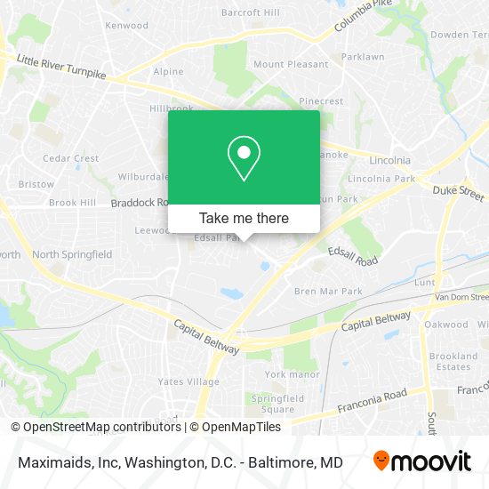 Mapa de Maximaids, Inc