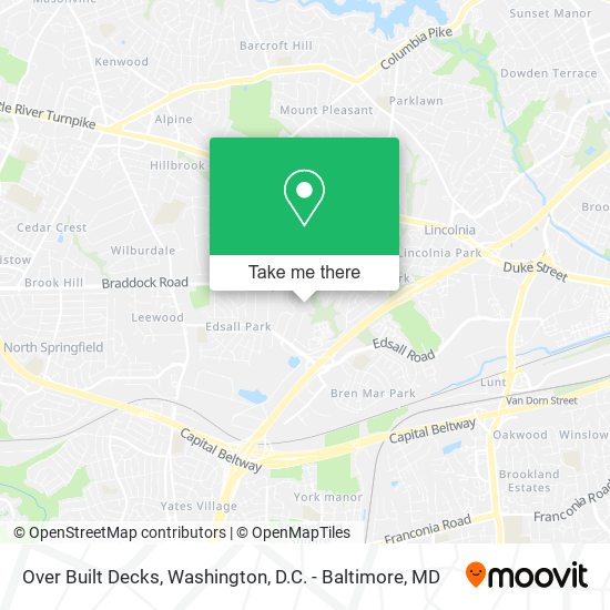 Over Built Decks map