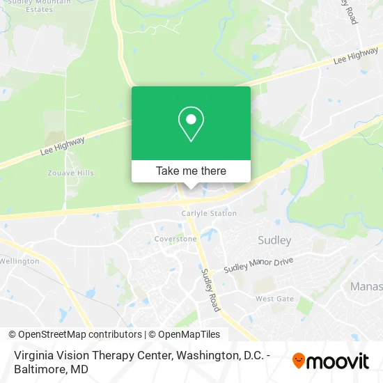 Virginia Vision Therapy Center map