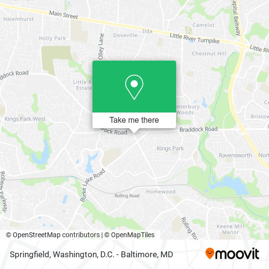 Springfield map