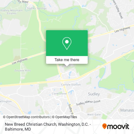 New Breed Christian Church map