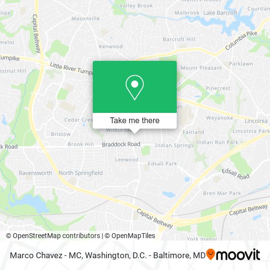 Marco Chavez - MC map