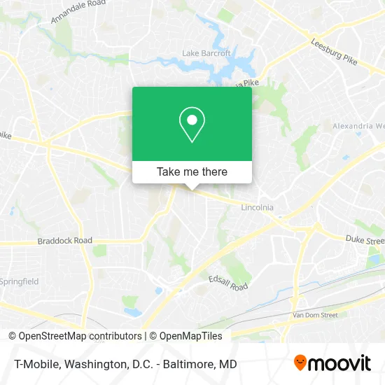 T-Mobile map