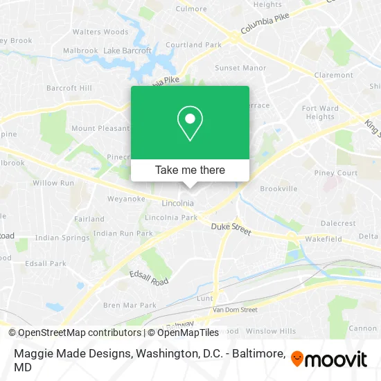 Maggie Made Designs map