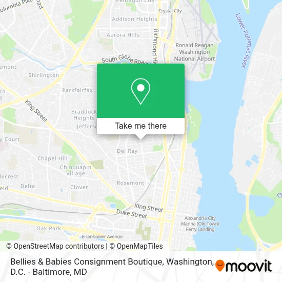 Bellies & Babies Consignment Boutique map