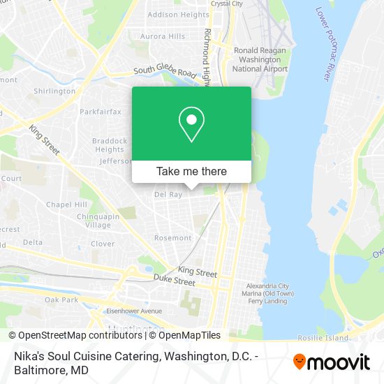 Nika's Soul Cuisine Catering map