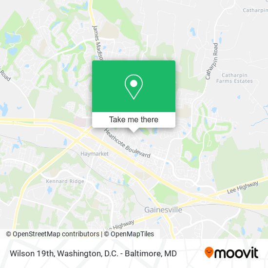 Wilson 19th map
