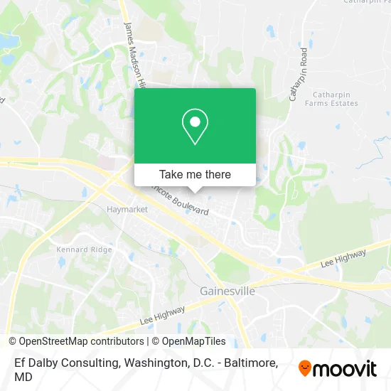 Ef Dalby Consulting map