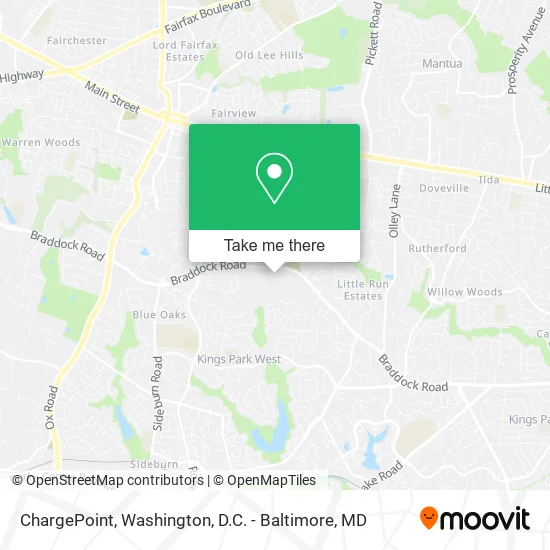 ChargePoint map
