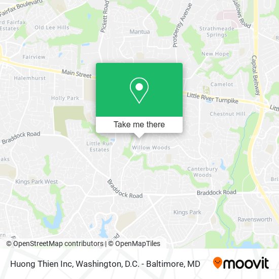 Huong Thien Inc map
