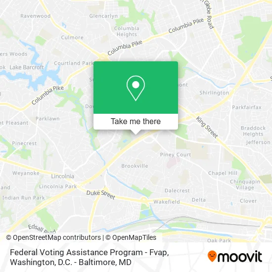 Federal Voting Assistance Program - Fvap map