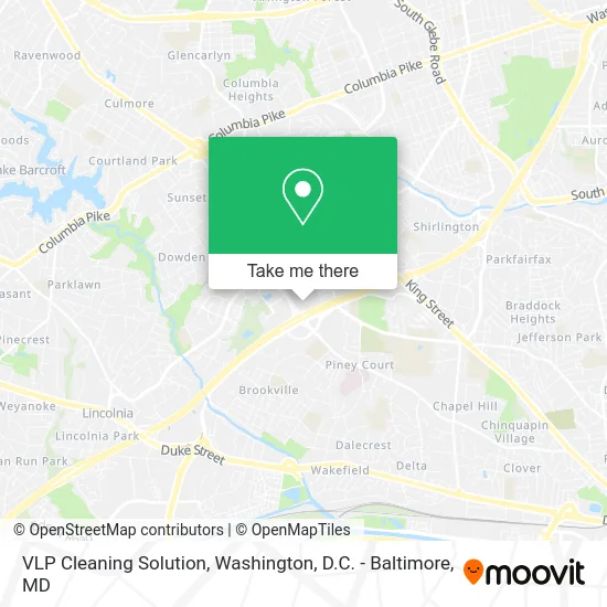 VLP Cleaning Solution map