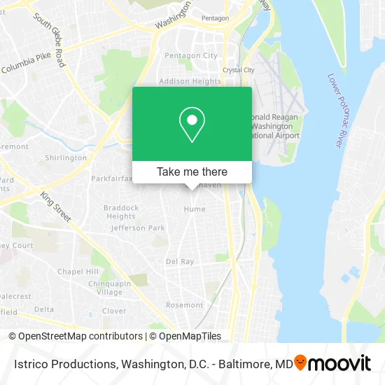 Istrico Productions map