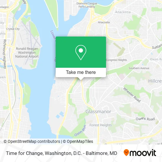 Time for Change map