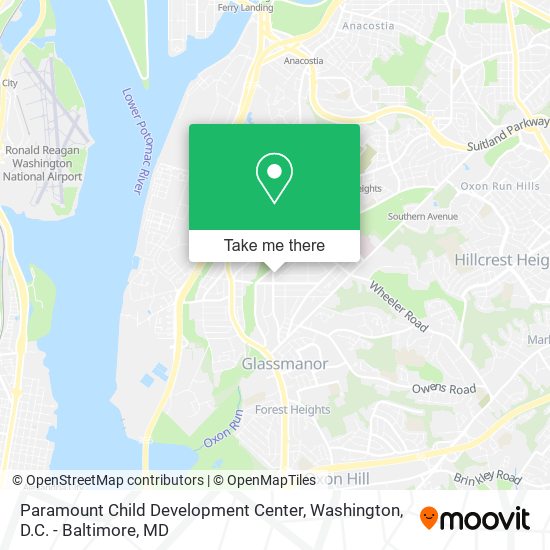 Mapa de Paramount Child Development Center