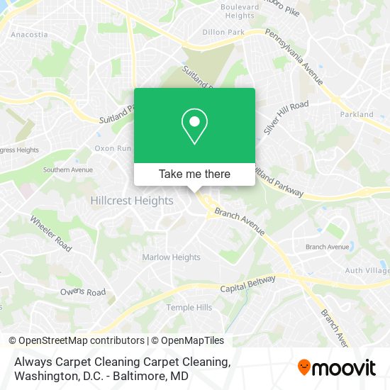 Mapa de Always Carpet Cleaning Carpet Cleaning