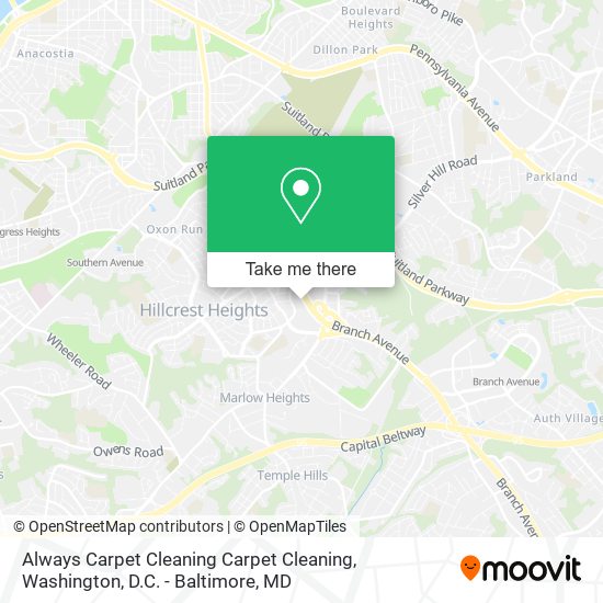 Always Carpet Cleaning Carpet Cleaning map