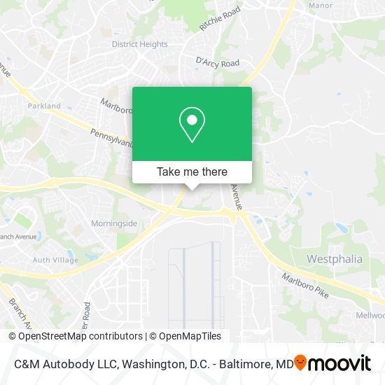 C&M Autobody LLC map