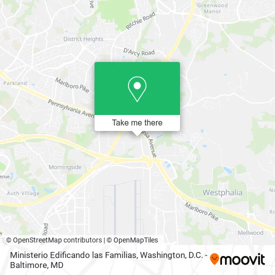 Mapa de Ministerio Edificando las Familias