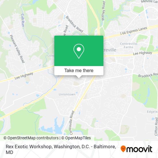 Rex Exotic Workshop map