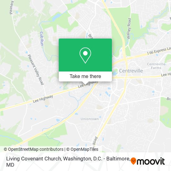 Mapa de Living Covenant Church