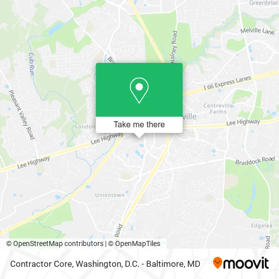 Mapa de Contractor Core