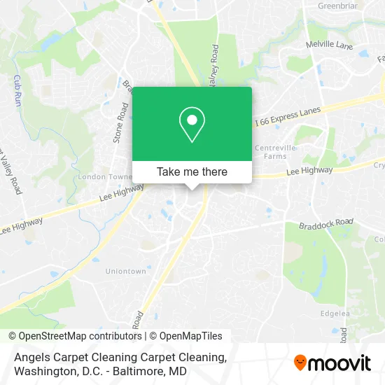 Angels Carpet Cleaning Carpet Cleaning map