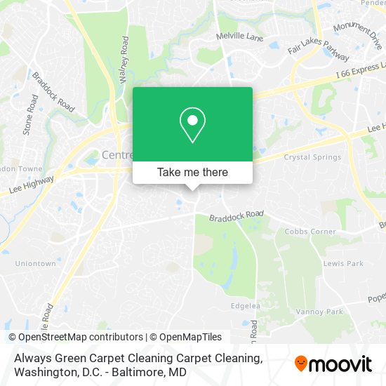 Always Green Carpet Cleaning Carpet Cleaning map
