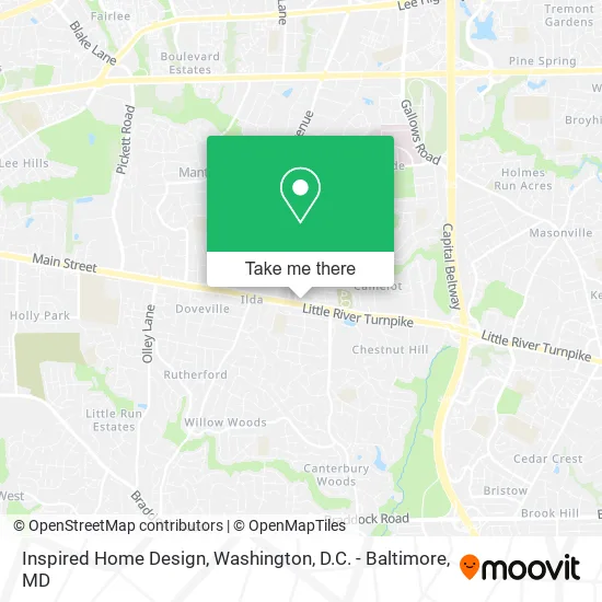 Inspired Home Design map