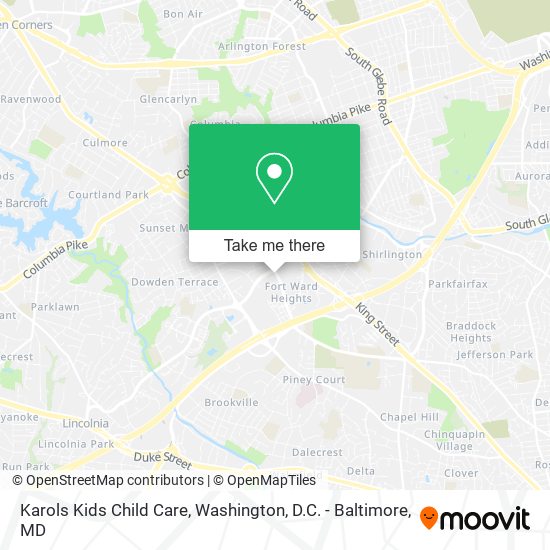 Karols Kids Child Care map