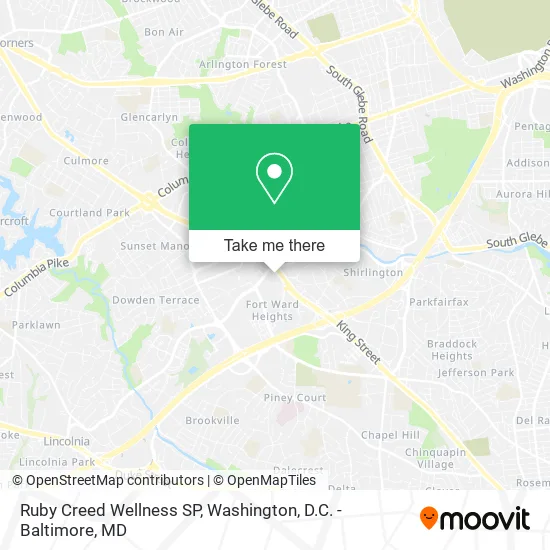 Ruby Creed Wellness SP map