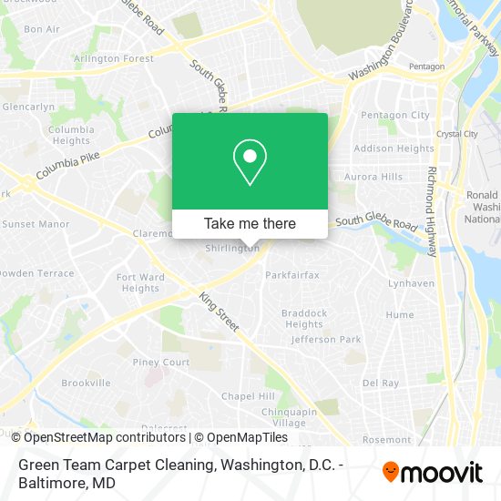 Green Team Carpet Cleaning map