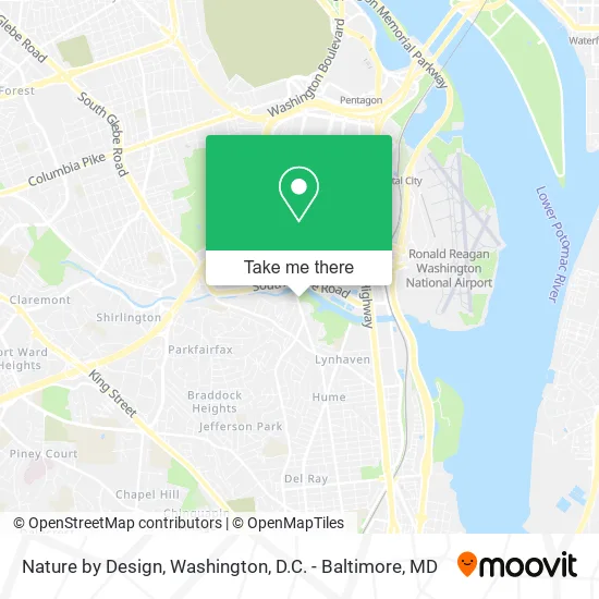 Nature by Design map