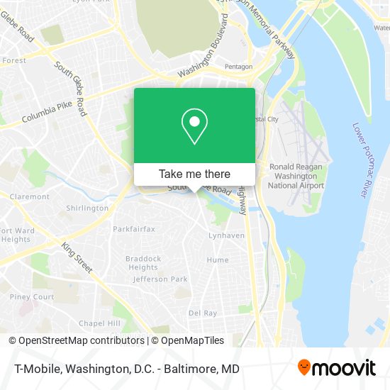 T-Mobile map