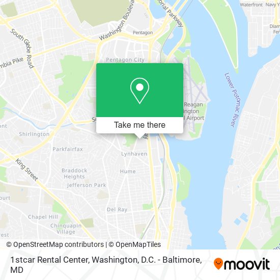 1stcar Rental Center map