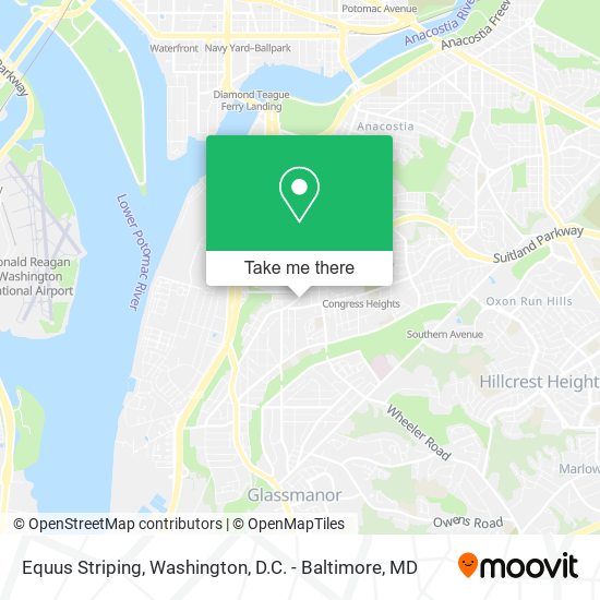 Equus Striping map