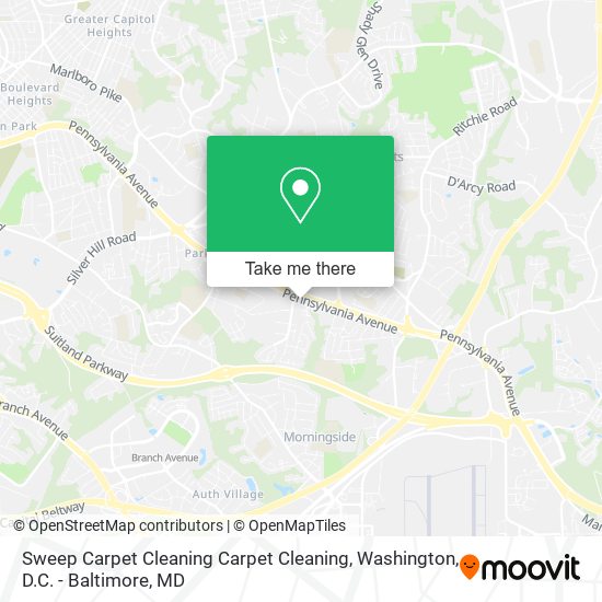 Mapa de Sweep Carpet Cleaning Carpet Cleaning