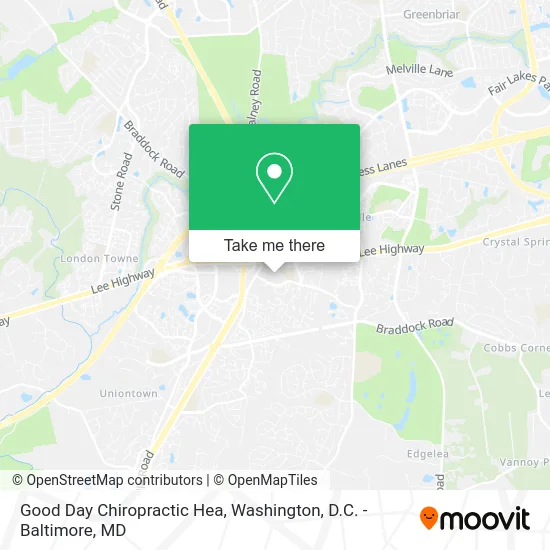 Good Day Chiropractic Hea map